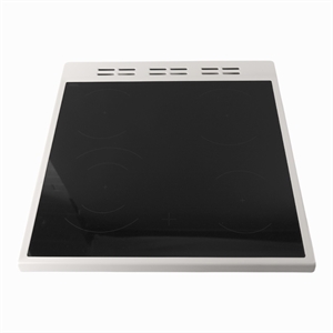 Glasplade til keramisk komfur fra Beko, Blomberg og andre.